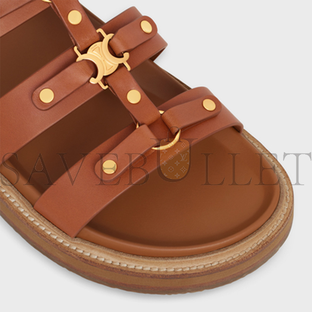 CELINE TIPPI SLIDE IN CALFSKIN 357283766C.04LU CELINE TIPPI SLIDE IN CALFSKIN 357283766C.04LU